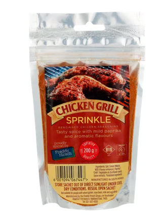 Freddy Hirsch Chicken Sprinkle Spice 200g