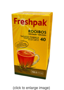 Tea: Freshpak Regular Rooibos 40 bags