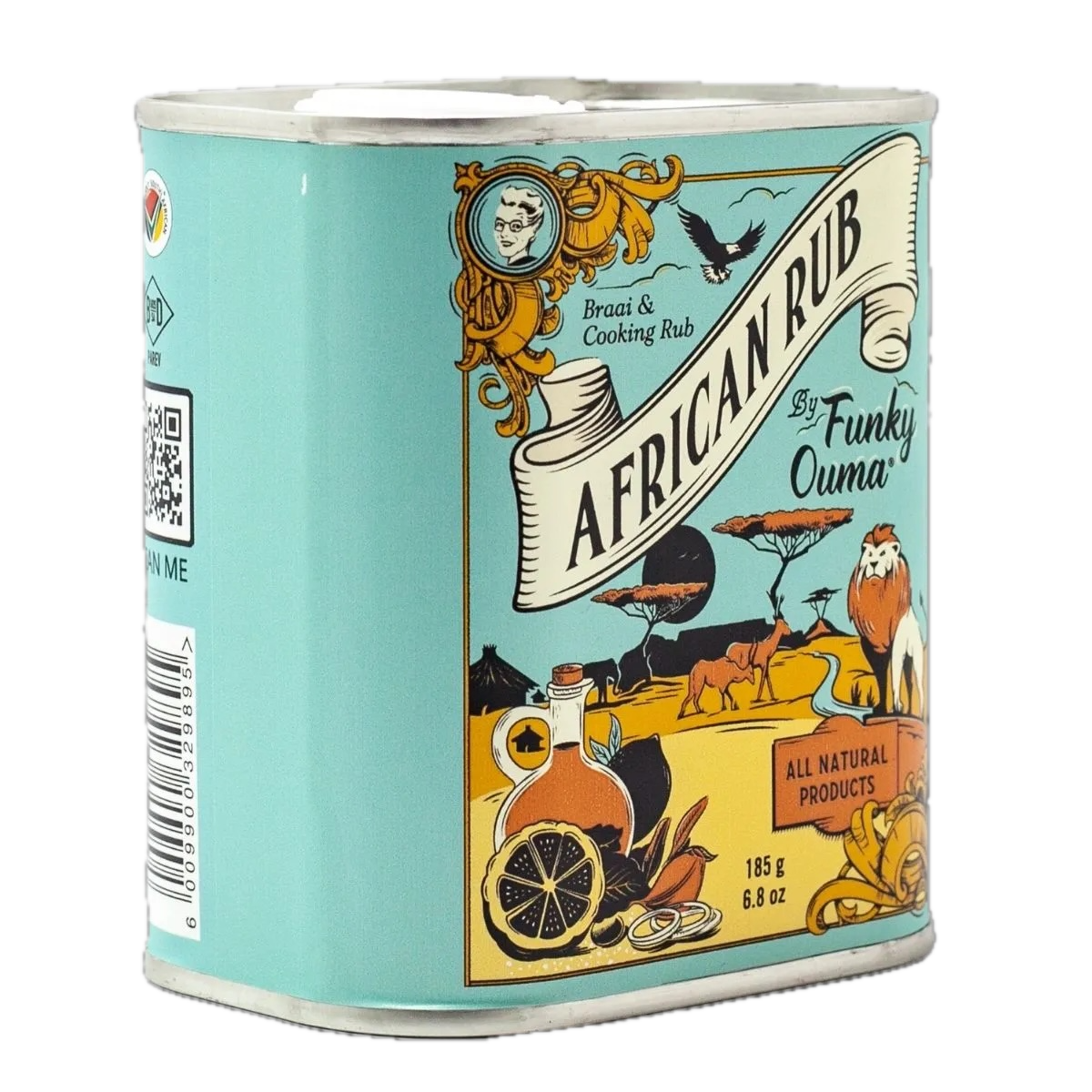 Funky Ouma African Rub Tin, 100g