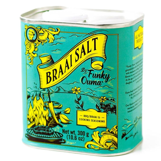 Funky Ouma Braai Salt Spice Tin 300g