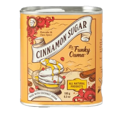 Funky Ouma Cinnamon Sugar Spice Tin 100g