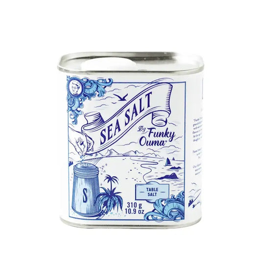 Funky Ouma Sea Salt Spice Tin 300g