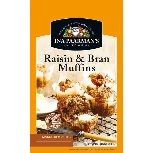 Ina Bake Mixes Raisin & Bran Muffins 700g Box