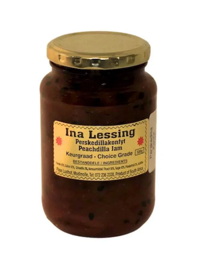 Ina Lessing Peachdilla Jam 500g