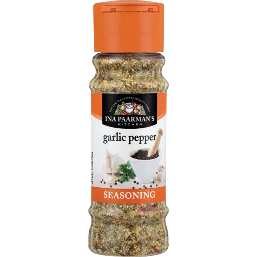 Ina Paarman Garlic Pepper Spice and Seasoning
