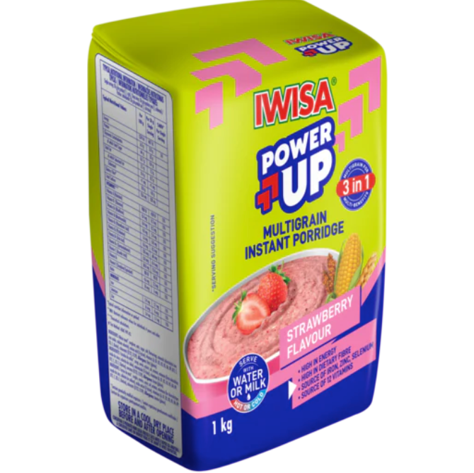 Iwisa Breakfast Multigrain Strawberry Porridge 1kg