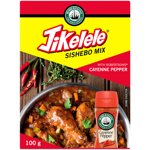 Jikelele Sishebo Cayan Pepper 100g