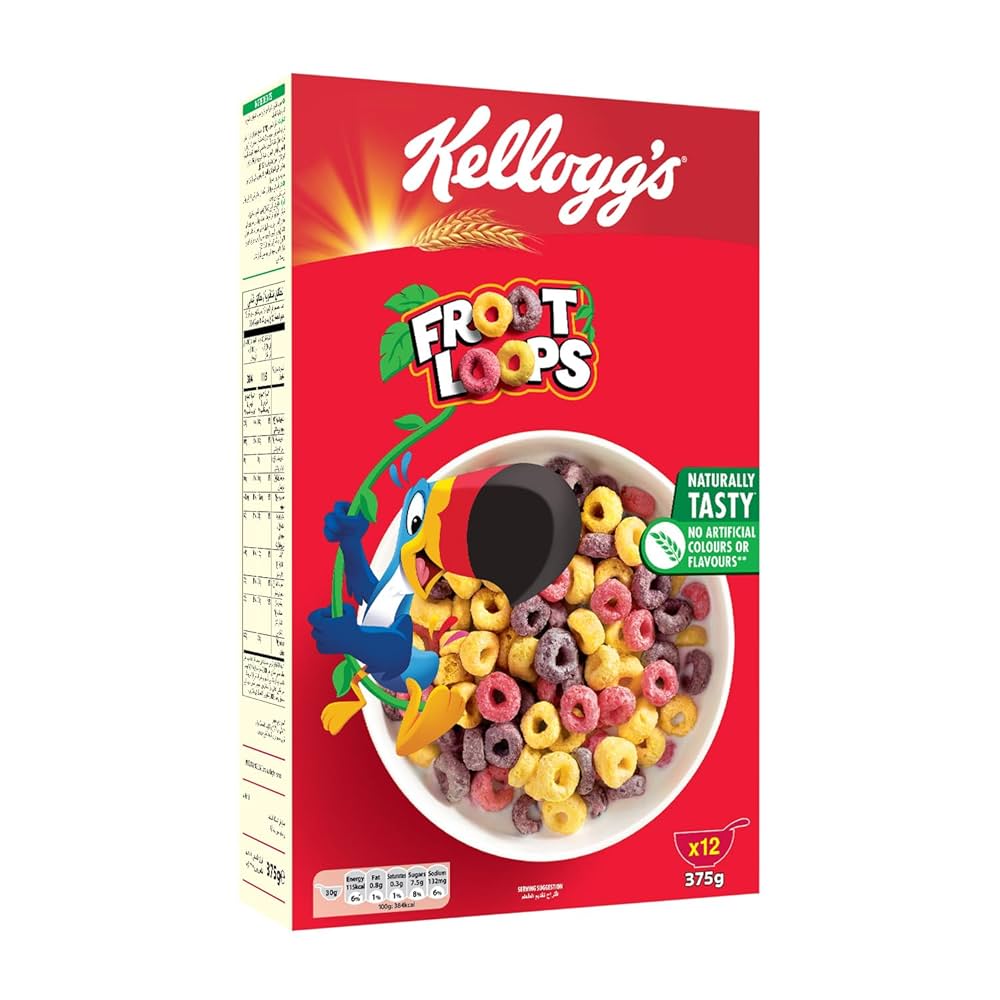 Kelloggs Fruit Loops 350g box
