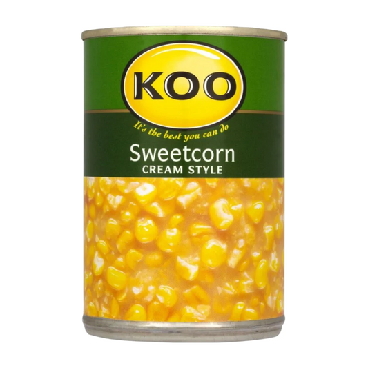Koo Creamed Sweetcorn 415g can