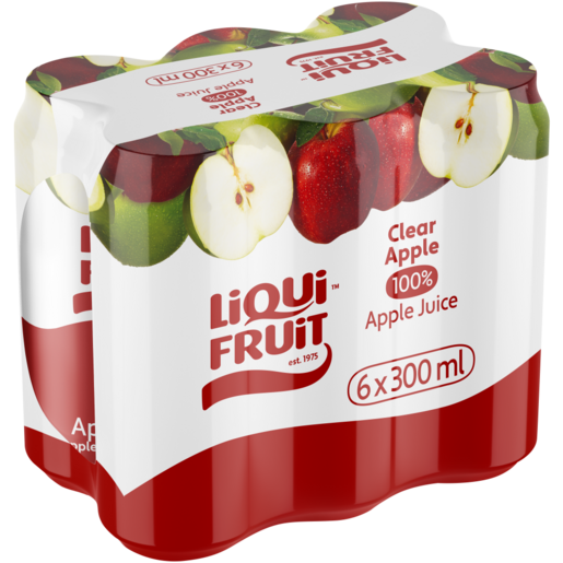 Liquifruit Clear Apple cans (6pk)