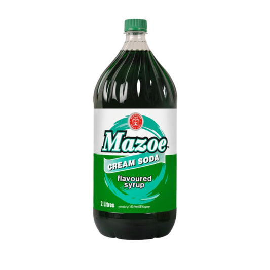 Mazoe Cream Soda Cordial 2L bottle