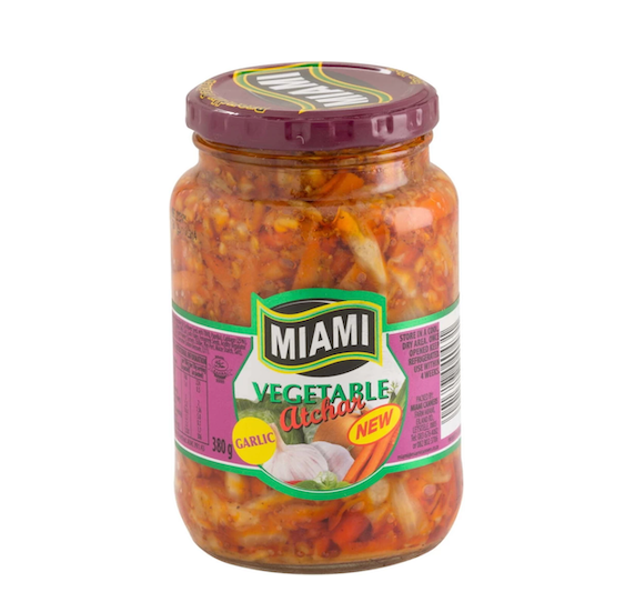 Miami Garlic Vegetable Atchar 410ml jar