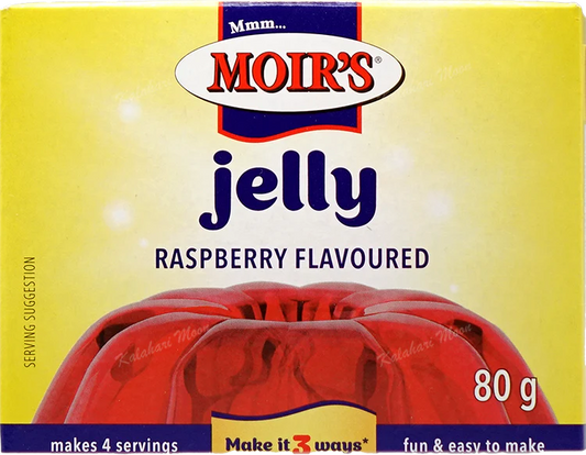 Moirs Jelly Raspberry 80g