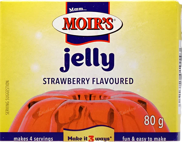 Moirs Jelly Strawberry 80g