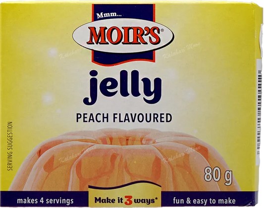 Moirs Jelly Peach 80g