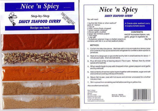Nice N Spicy Seafood Curry Spice 50g