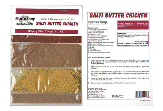 Nice N Spicy Spicy Balti Chicken Curry Spice 50g