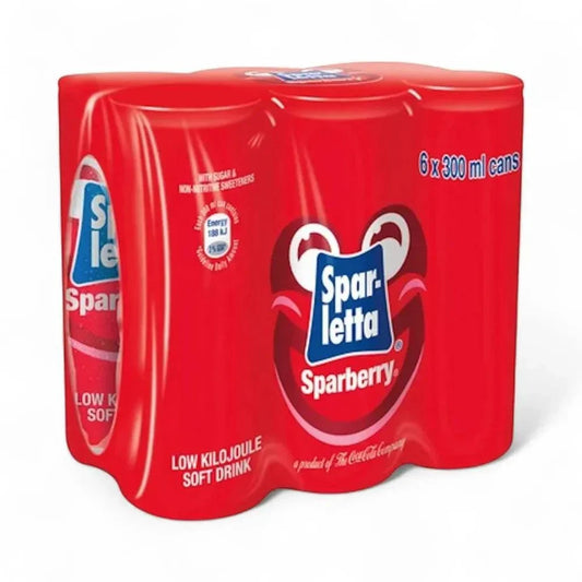 Fizzy Drink: Sparberry cans (6pk)