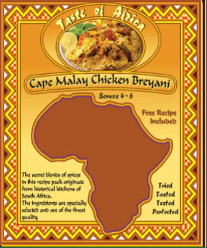 Taste of Africa Cape Malay Chicken Breyani Spice 60g