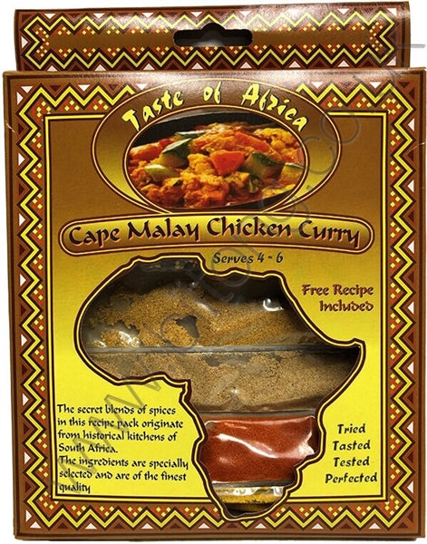 Taste of Africa Cape Malay Chicken Curry Spice 60g