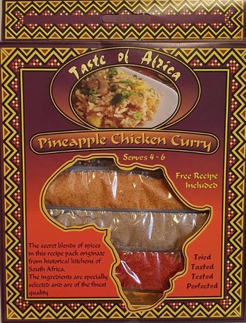 Taste of Africa Pineapple Chicken Curry Spice 60g