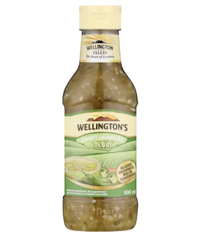 Wellingtons Jalapeno Sauce 500ml Bottle