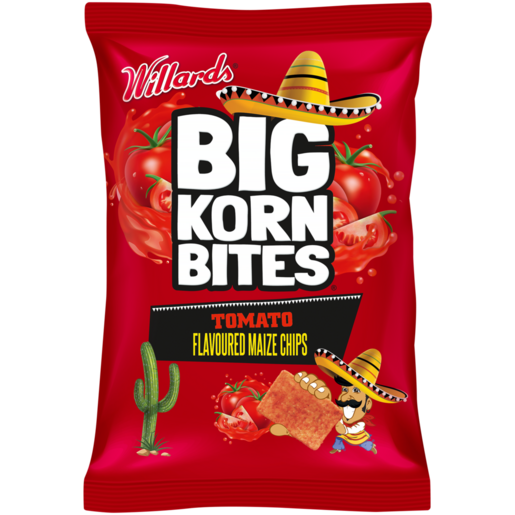 Willards Tomato Big Korn Bites 120g