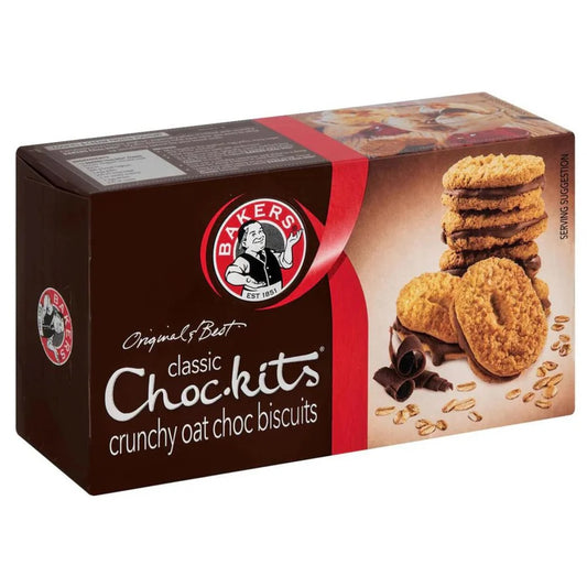 Bakers Choc-Kits Choc Biscuits 200g