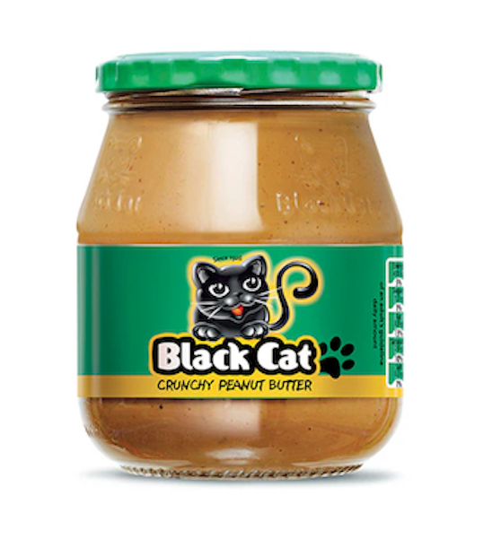 Black Cat Crunchy Peanut Butter 410g