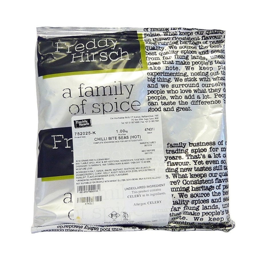 Freddy Hirsch Chilli Bite Spice 1kg