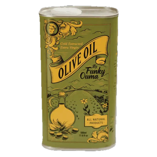 Funky Ouma Olive Oil Tin, 250ml
