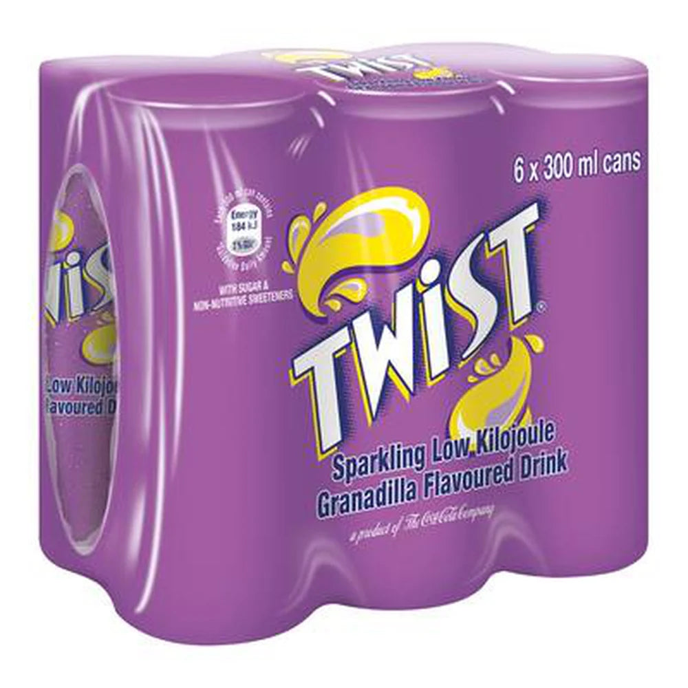 Fizzy Drink: Granadilla Twist cans (6pk)