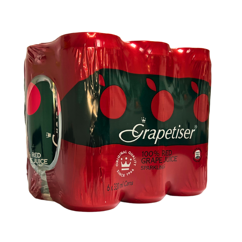 Fizzy Drink: Grapetiser cans (6pk)