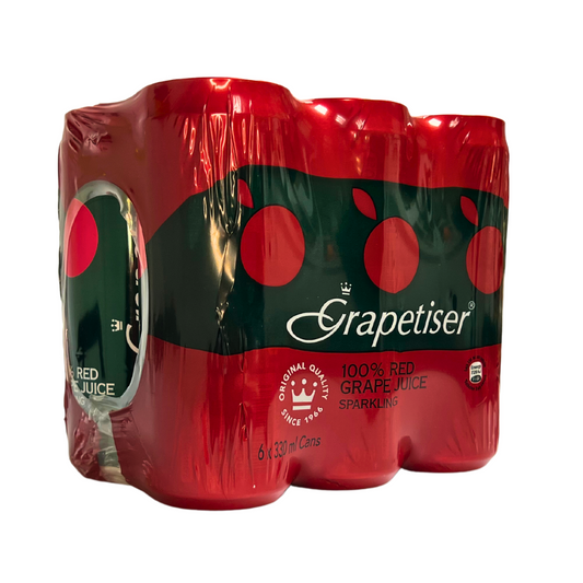 Fizzy Drink: Grapetiser cans (6pk)