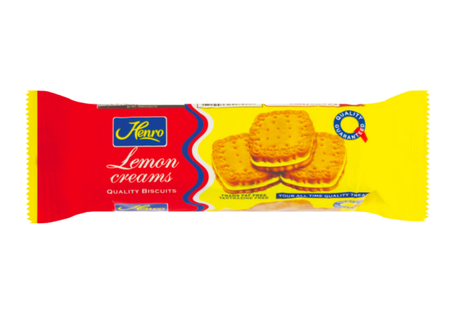 Henro Lemon Cream Biscuits 150g