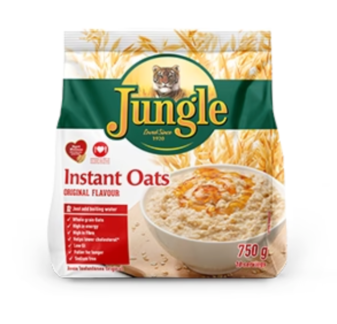 Jungle Instant Oats Original Flavour 750g