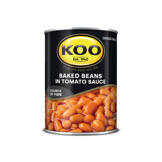 Koo Baked Beans in Chilli Sauce 410g can