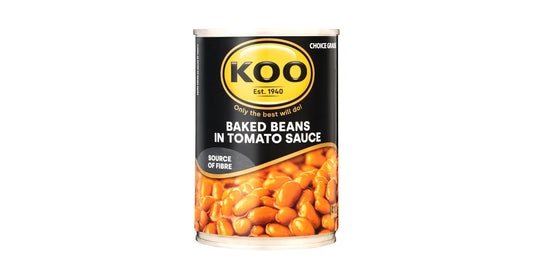 Koo Baked Beans in Tomato Sauce 410g can