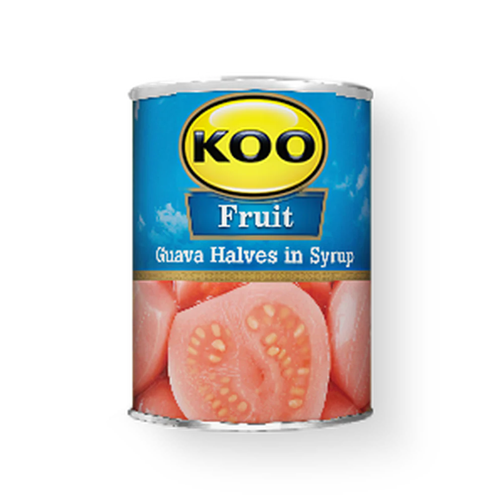 Koo Guava Halves in Syrup 410g can