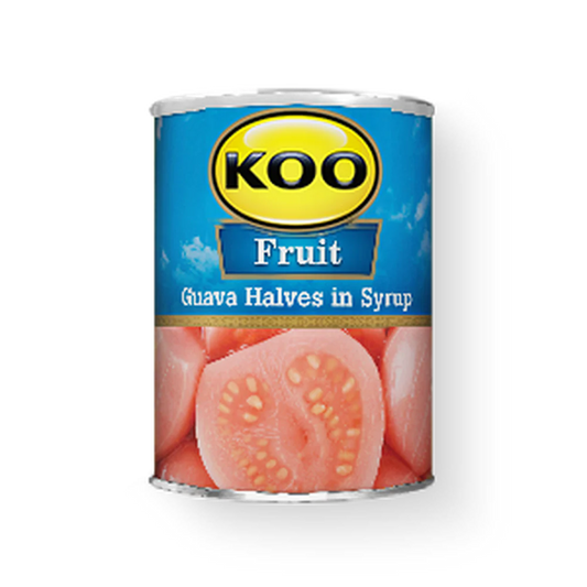 Koo Guava Halves in Syrup 410g can