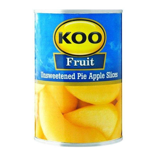 Koo Unsweetened Pie Apple Slices 410g can