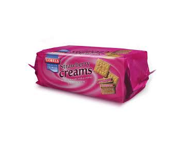Lobels (Zimbabwean) Strawberry Cream Biscuits 150g