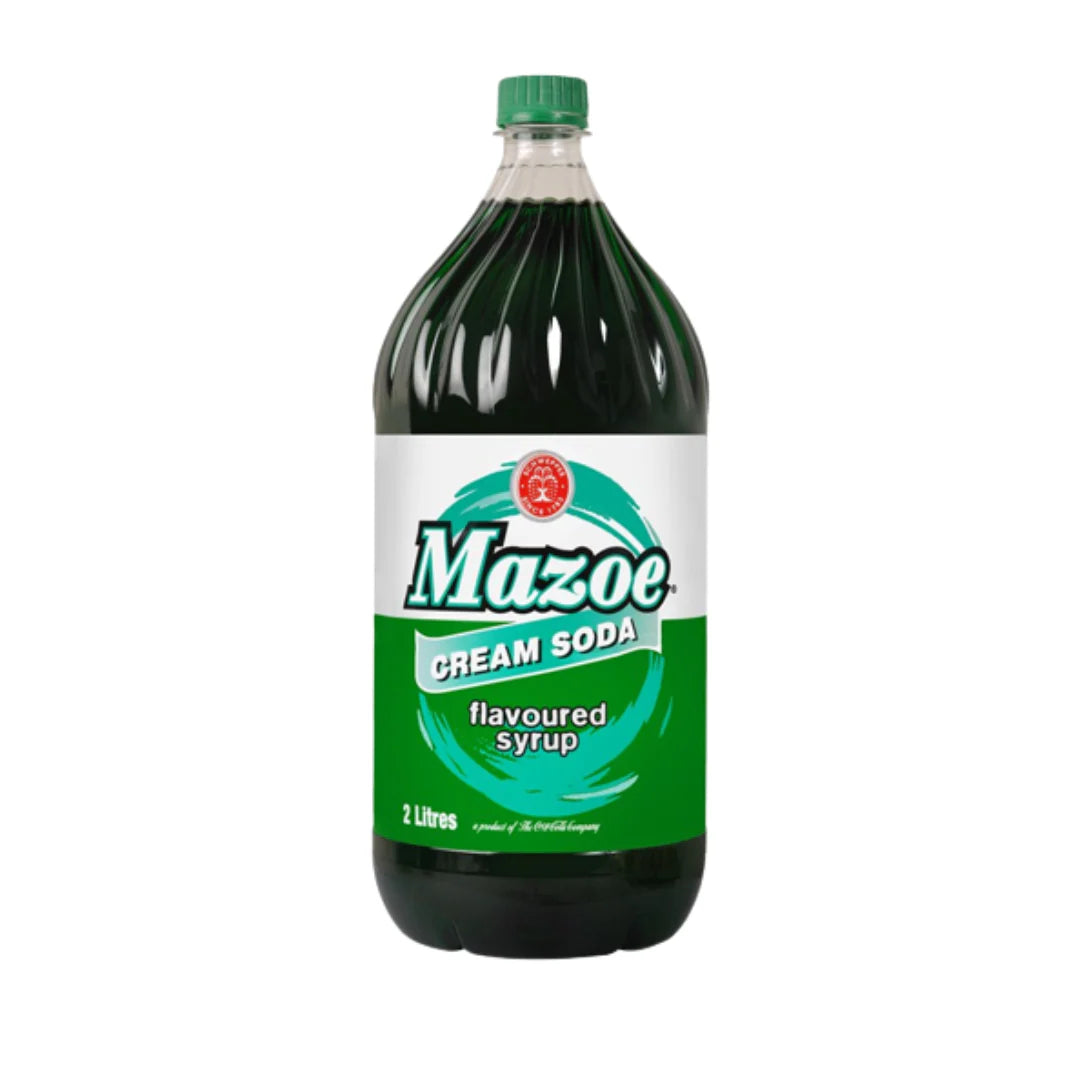 Mazoe Cream Soda Cordial 2L bottle
