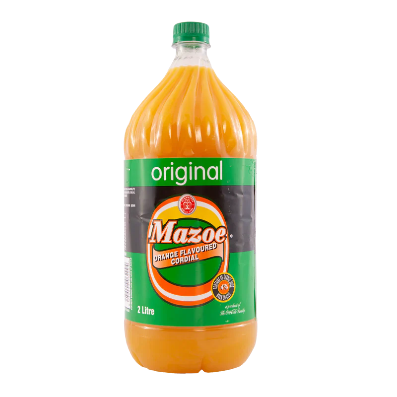 Mazoe Orange Cordial 2L bottle