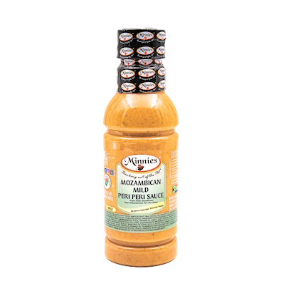 Minnies Mozambican Mild Peri Peri Sauce 450g