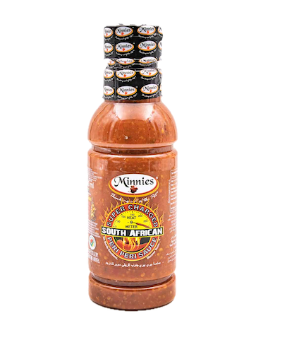 Minnies Supercharged Peri Peri Sauce 450g