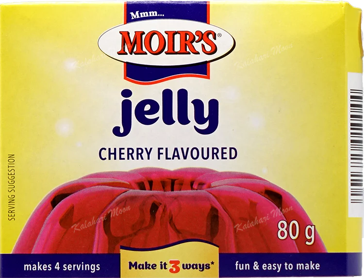 Moirs Jelly Cherry 80g