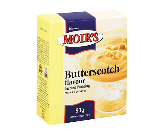 Moirs Instant Butterscotch Pudding 90G