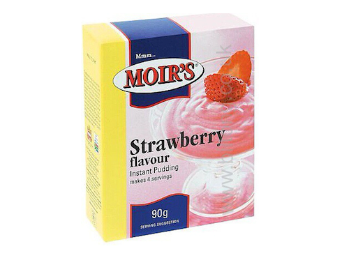 Moirs Instant Strawberry Pudding 90G