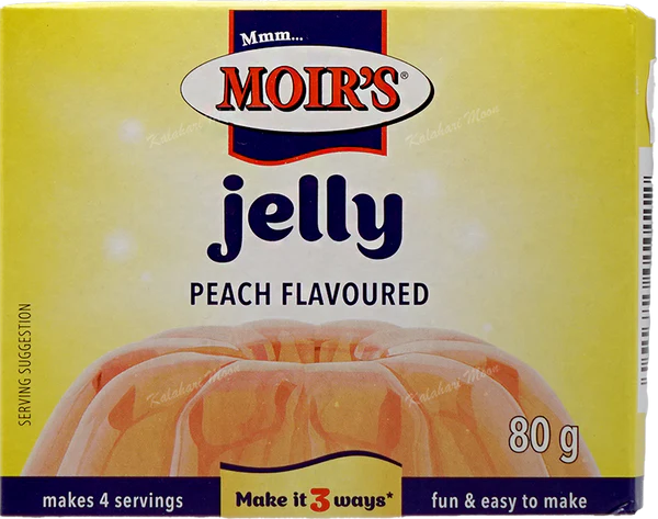 Moirs Jelly Peach 80g